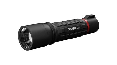 COAST XP11R 2600 Lumen USBC Rechargeable LED Flashlight with SLIDE FOCUS and PURE BEAM Focusing Optic 4 Light Modes
