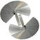VTurboWay 2 Pack 32 Blades Steel Feeler Gauge Dual Marked Metric and Imperial Gap Measuring Tool Teaching Feeler