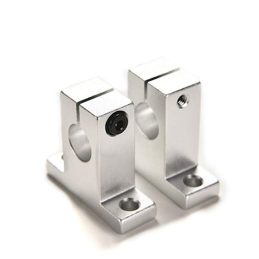 Gumps grocery 2Pcs SK12 12mm Bearing CNC Aluminum Linear Rail Shaft Guide Support Economic