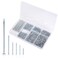 ALLWIN Nail for Hanging Pictures Assortment Kit  750Pcs Small Nails Finishing Nails Hanging Nails Picture Nails Wall Nails for Hanging Pin Nails