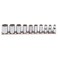 Proto Stanley J47104 10 Piece 12 Point 14 Drive Socket Set