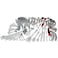 Craftsman Mechanics Tool Set Sae  Metric 300Piece CMMT12039