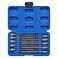 CASOMAN 10 Pieces 38 Inch Drive Long Hex Bit Socket Set 116 Inch to 12 Inch SAE Extra Long Allen Hex Bit Socket Set CRV and S2 Steel