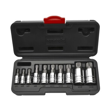 EPAuto 10Piece XZN Triple Square Spline Bit Socket Set