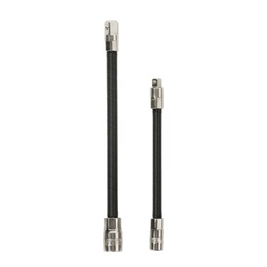 ARES 42071  2Piece 14Inch Drive 6Inch and 38Inch Drive 8Inch Flexible Extension Set