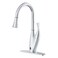 BioBidet FLOW X Motion Sensor Kitchen Faucet  Touchless Design  Chrome  Dual Spray Head  Easy DIY Install  Battery Powered  Bio Bidet
