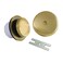 Kingston Brass DTT5302A7 Made to Match Easy Touch ToeTap Conversion Tub Drain Kit Brushed Brass