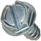 The Hillman Group 41016 Hex Washer Head Slotted Sheet Metal Screw 10Inch x 12Inch 100Pack