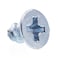 PrimeLine 9016109 Sheet Metal Screws SelfTapping Flat Head Phillips Drive 6 X 14 in Zinc Plated Steel 50Pack