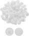 Galepromot 100Pcs White Screw Cap Covers Assortment KitPlastic SelfTapping Caps Hole Covers for Phillips Screws HeadCabinetDecoration Tapping SelfTapping Screws 11mm