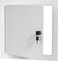 Premier 5000 Series Commercial Grade Steel Access Door 18 x 18 Flush Universal Mount White Keyed Cylinder Latch