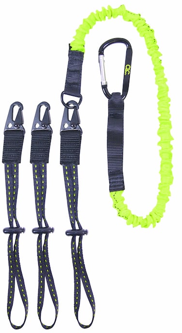 Custom Leathercraft 1025 4156 in Interchangeable End Lanyard Multicolor Loop