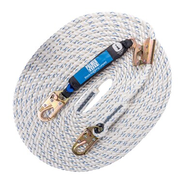 Palmer Safety Vertical Lifeline Assembly  25FT Rope Harness Safety Lanyard with Rope Grab  Fall Protection Kit