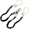 Safety Harness Lanyard Double Leg Internal Shock Absorbing