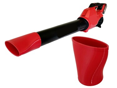 Tier 1 3D Prints Flat Nozzle for Milwaukee 272420 M18 Leaf Blower Flat Nozzle Tip