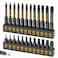 Amartisan Torx Bit Set 24Piece Security and Tamper Resistant Star Bits Set S2 Steel 1 and 23 Long T5  T40