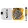 DEWALT DWAF2058CS 18 pc Compact Magnetic Drive Guide Set Yellow