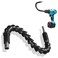 Rongon Flexible Extension Screwdriver Bits Holder Magnetic 14 inch Hex Shank Shaft Screw Power Drill Connection Tips Flex Adapter WExtend Quick Connect Drive Shaft Tip Drill Bit Kit Adaptor