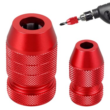 Abizarch 2Pcs Drill Depth Stop Adjustable Drill Bit Stop Collar Set Aluminum Alloy Drill Stop Precise Drill Size Range 564inch316inch 1564inch716inch for Furniture Tile Metal Woodgules