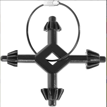 leeda Chuck Key 4 in 1 Drill Chuck Key Chuck Key For Drill Press Original Professional Master Chuck Key Universal Key