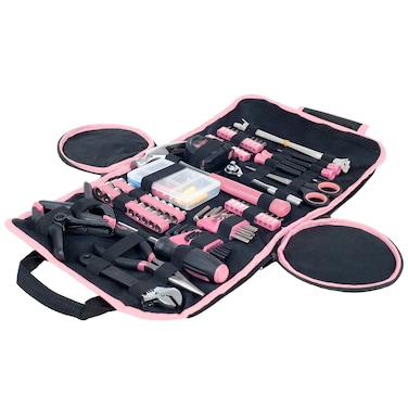 Stalwart 86Piece Household Hand Tool Set with RollUp Bag  Tool Kit with Screwdrivers Pliers Wrenches and More  Great for The Home or Car