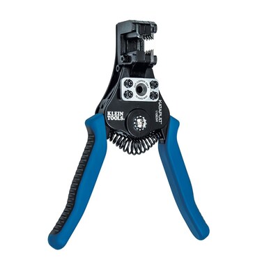 Klein Tools 11063W Wire CutterWire Stripper Heavy Duty Automatic Wire Stripper Tool for 820 AWG Solid and 1022 AWG Stranded Electrical WireBlueBlack