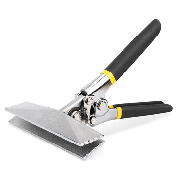 HURRICANE Sheet Metal Hand Seamer 6 Inch Straight Jaw Sheet Bender Tools for Flattening MetalDouble Dipped Cushion Handle