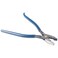 Klein Tools D2017CSTLFT Ironworker Side Cutting Pliers to Twist and Cut Rebar Tie Wire Left Handed and Spring Loaded 9Inch Blue