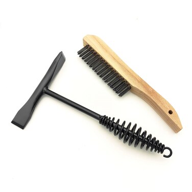 VASTOOLS Welding Chipping Hammer with Coil Spring Handle105Cross Chisel and Vertical Chisel