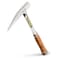 Estwing Rock Pick  13 oz Geological Hammer with Milled Face  Genuine Leather Grip  E13PM Brown