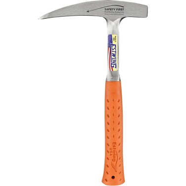 ESTWING Rock Pick  22 oz Geological Hammer with Pointed Tip  Shock Reduction Grip  EO22P