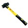 IVY Classic 15106 3 lb Jacketed Fiberglass Engineers Hammer with CoMolded Rubber Handle