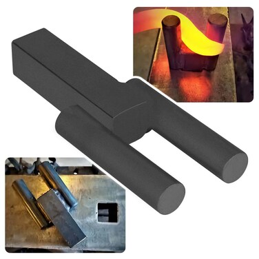 Bonbo 1 Inch Blacksmith Hardy Anvil Tool Hardy Turning Bending Forging Scrolling Twisting
