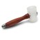 LYHLYA Leather Carving Hammer Wooden Handle Nylon Hammers Mallet 8 inches Leathercraft Mallet Thead Nylon Hammer Mallet for Leather Working Leather Mallet Cowhide Sew Club DIY Leathercraft