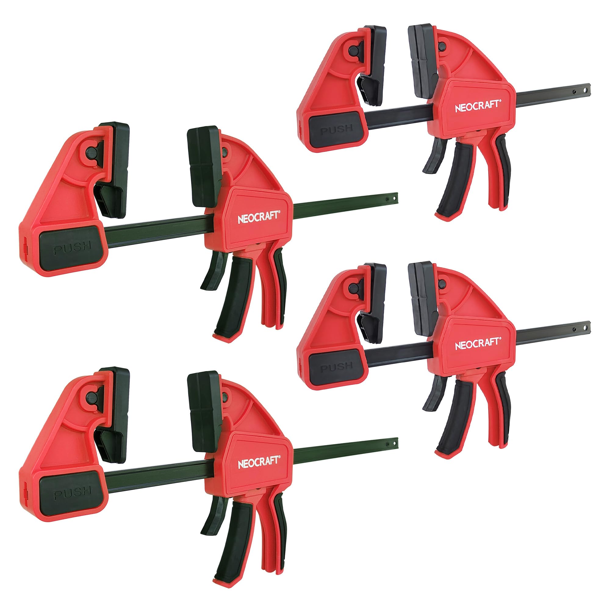 Buy Neocraft 4Pack Quick Release Bar Clamps for Woodworking