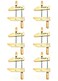 VCT 7 Inch Wooden Handscrew Clamp Hand Screw Clamps for Woodworking 6 Pack