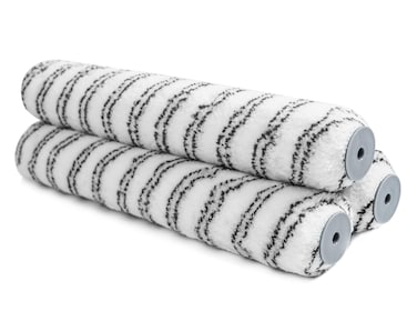 ROLLINGDOG 18457mm Paint Roller Covers with High Density Polyamide FiberPack of 3  for Home RenovationLarge WallCelling and Floor Painting