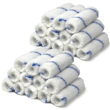 Allgala 24 Piece 4 Mini 38 Nap Shedless Microfiber Paint Roller Cover  TH10306
