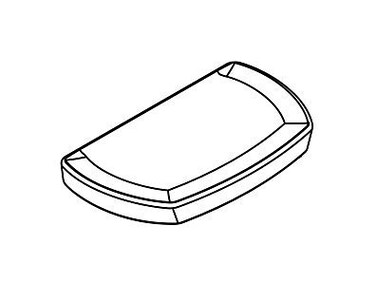 Kohler K11385657 Black Toilet Tank LidCover