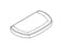 Kohler K11385657 Black Toilet Tank LidCover