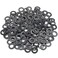 Sutemribor Black Zinc Plated Alloy Flat Washer 100 PCS M8