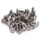Henne Bery 38 Long 632 Thread Oval Head Milled Slot Replacement Wall Plate Screws 30 Pack Nickel