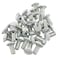 Eoutstanding 50Pack Wallplate Screws White Replacement Wall Plate Mounting Screws 516 Oval Head Slotted