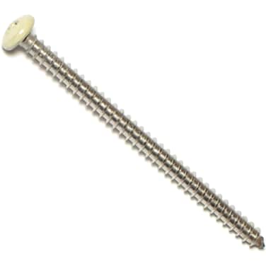HardtoFind Fastener 014973192549 Shutter Screws  Beige 8 x 212 Piece12