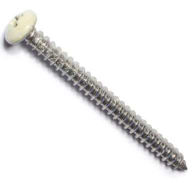 HardtoFind Fastener 014973192532 Shutter Screws  Beige 8 x 2 Piece12