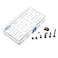 SCXCLY 120pcs Chicago Screws Binding Screw Posts Assortment Kit 6 SizesM5 x 61015253045mm Plating Red BronzeColoured