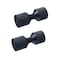 JGR Two Hole Pins Set 118 Aluminum 6061 2 Hole Flange Alignment Pin Black
