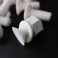 Caterpillar Red 20 x White Countersunk Screws Polypropylene PP Plastic Nuts and Bolts Washers M8 x 20mm Acrylic Water Resistant AntiCorrosion Chemical Resistant 516 x 2532