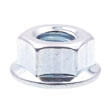 PrimeLine 9094921 Flange Nuts Class 8 Metric M8125 Zinc Plated Steel 10 Pack