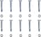 Igidia 5 Pack Shear PINS  Bolts for Ariens 51001500 510015 Snowthrower Snowblowers Auger